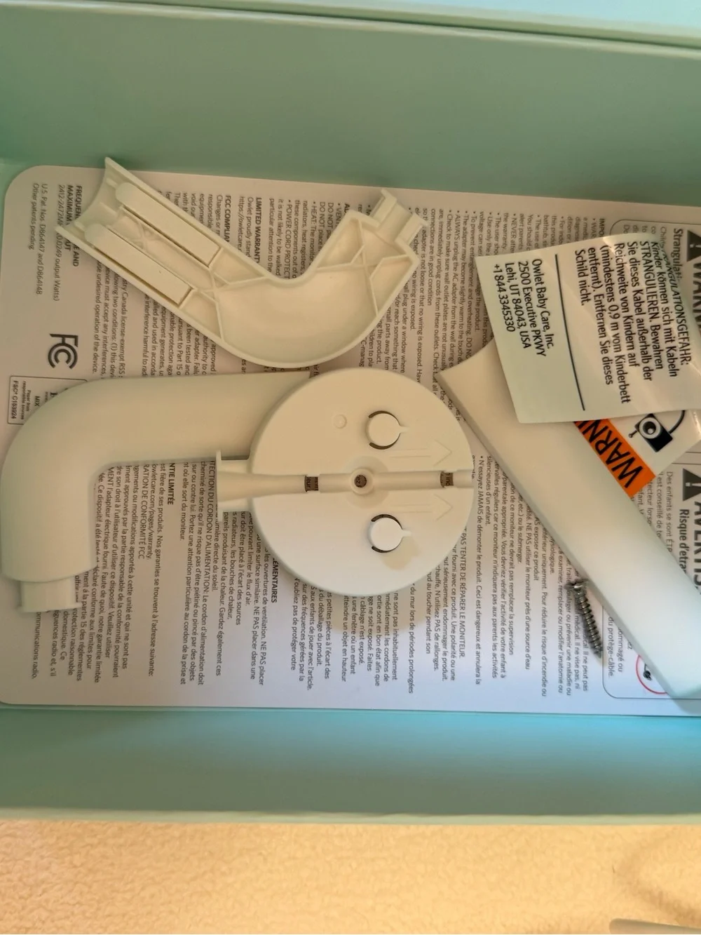 Owlet Smart Baby Monitor Camera - White
